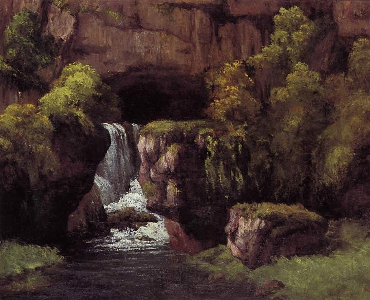Gustave Courbet The Source of the Lison